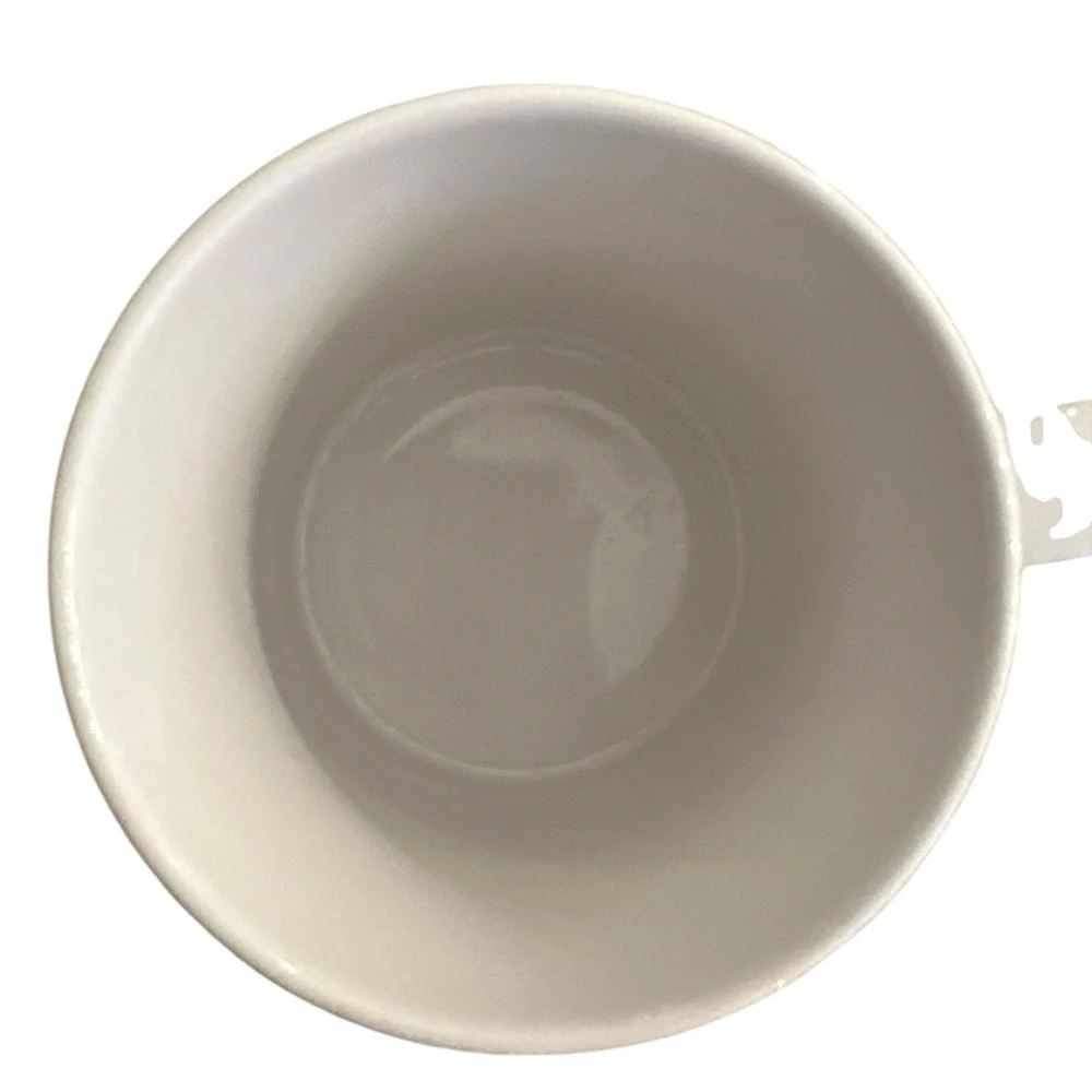 Vintage Russ Berrie 18 Hole Golf Golfer Ceramic Coffee Mug Cup 3-D Ball 3.5”